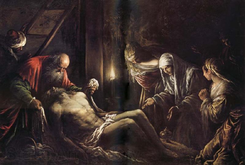 BASSANO, Jacopo Le Christ descendu de la Croix Spain oil painting art